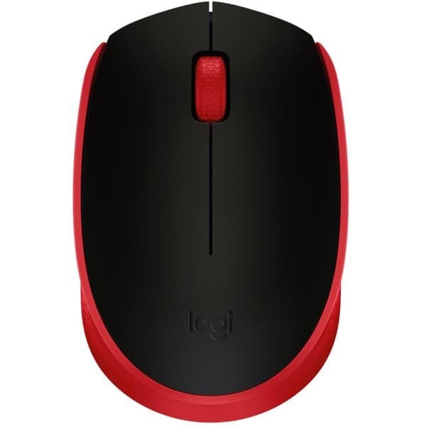 Mouse Logitech M170 Rojo Inalambrico