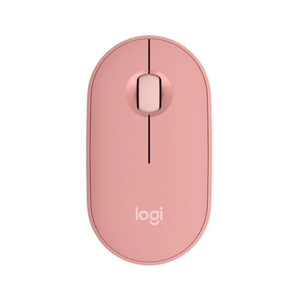 Mouse Logitech M350s Pebble 2 Rosa Inalambrico Bluetooth