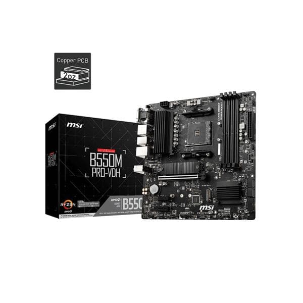 Motherboard Msi B550m Pro-Vdh Am4
