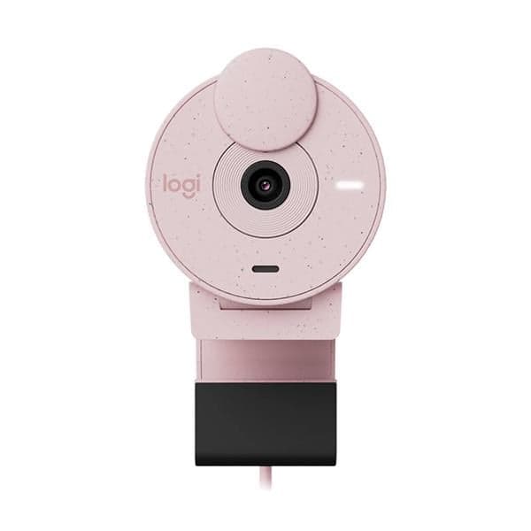 Webcam Logitech Brio 300 Full Hd 1080p Rose