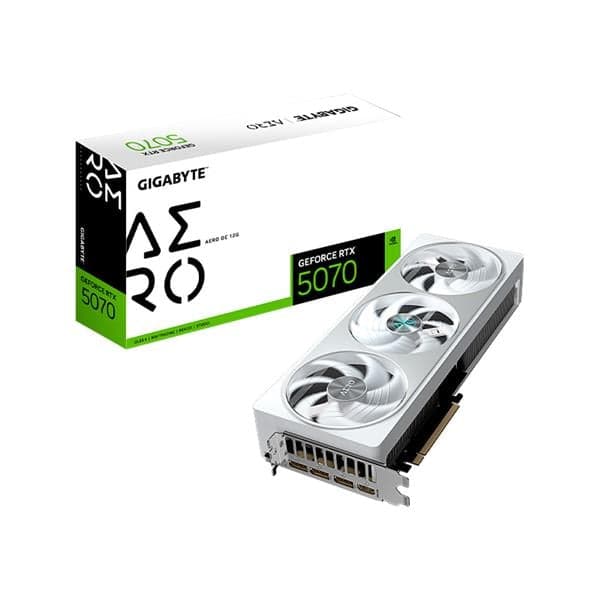 Placa de Video Gigabyte Nvidia Geforce Rtx 5070 Aero 12gb Oc Gddr7