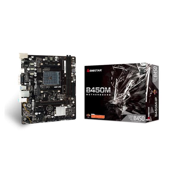 Motherboard Biostar B450mhp M-Atx Ddr4 Am4