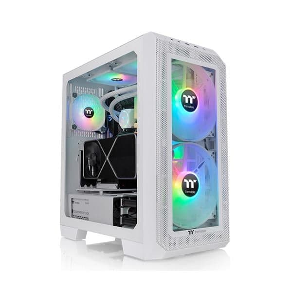 Gabinete Thermaltake View 300 Mx Tg Argb Snow