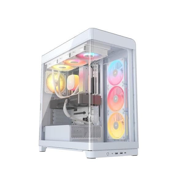 Gabinete Corsair Frame 4500x Rs-R Argb Tg White