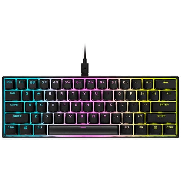 Teclado Mecanico 60% Corsair K65 Mini Rgb Cherry Mx Speed Switches - English