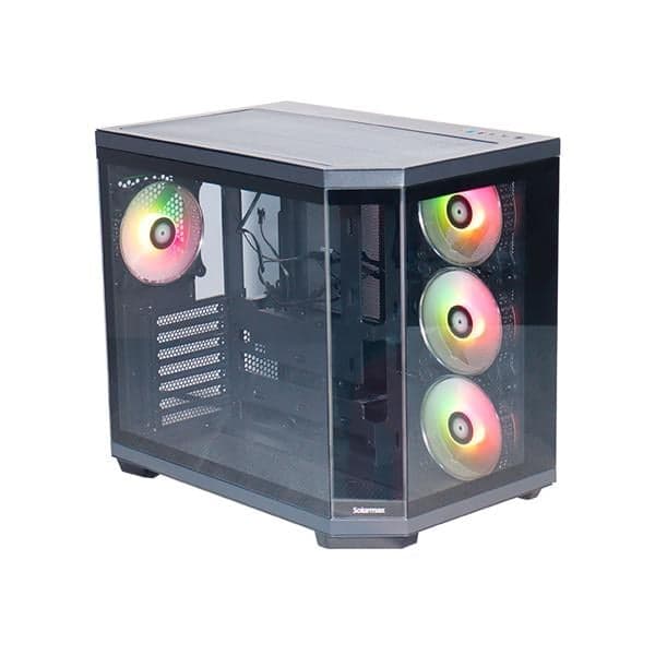 Gabinete Solarmax Cm-B950-Sf X4 Fan Argb