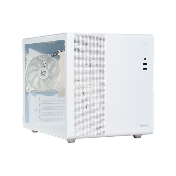 Gabinete Solarmax Cm-W300-Sf X3 Fan Argb White