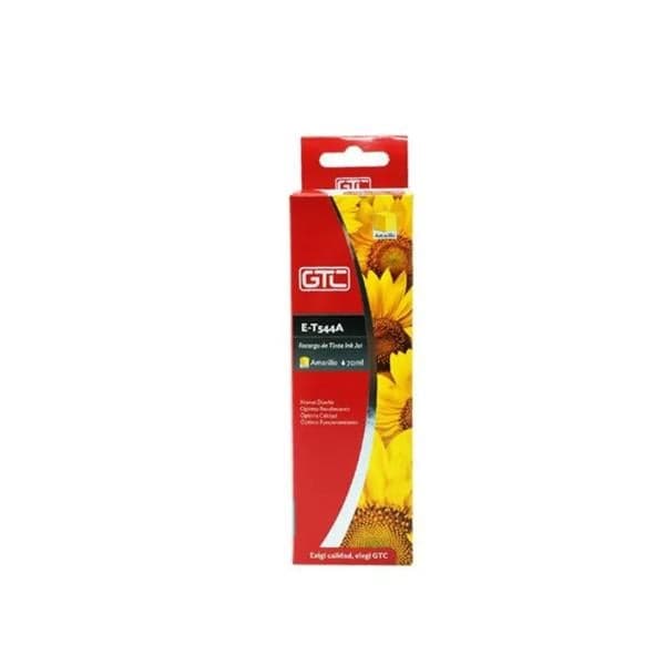 Tinta Alternativa Sistema Cont Gtc T544 Para Epson Amarillo 70ml