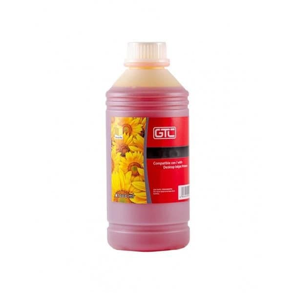 Tinta Alternativa Sistema Cont Gtc Para Hp Epson Canon Brother Lexmark Amarillo 1l