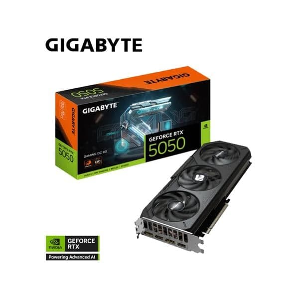 Placa de Video Gigabyte Nvidia Geforce Rtx 5050 Gaming 8gb Oc Gddr6