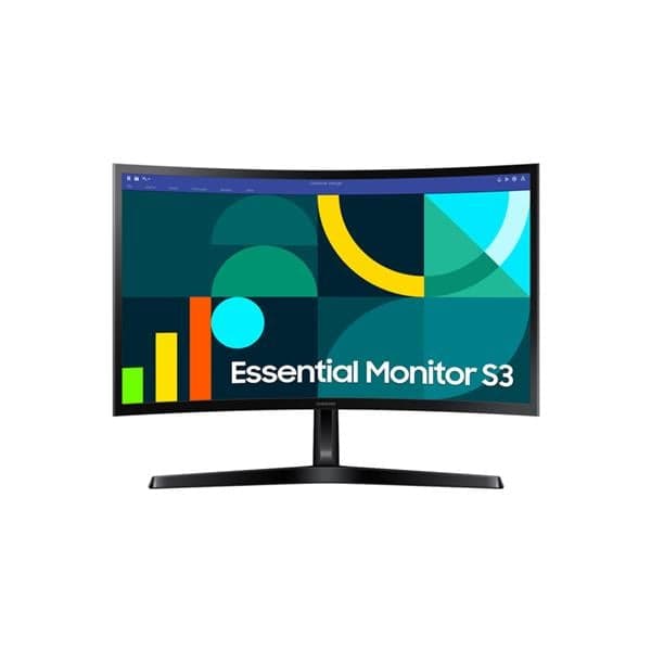 Monitor Curvo Va 24" Samsung D366 Ls24d366galxzb Fhd 100hz 1800r