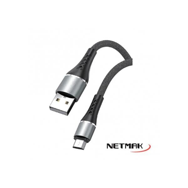Cable Usb a Micro Usb 2a 1m Strong Silver