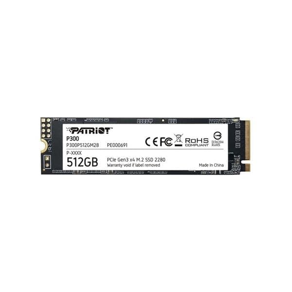 Disco Solido Ssd 512gb Patriot P300 m.2 Nvme Pcie X4 3.0
