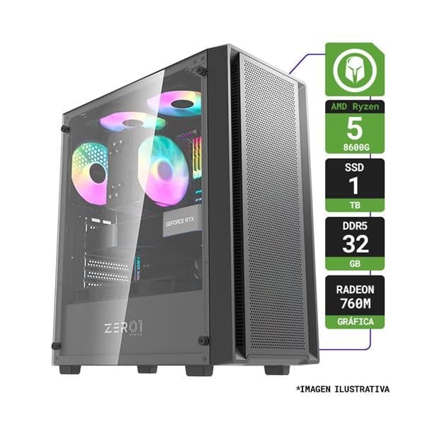 Pc Gamer Ryzen 5 8600g Ram 32gb Ssd 960gb