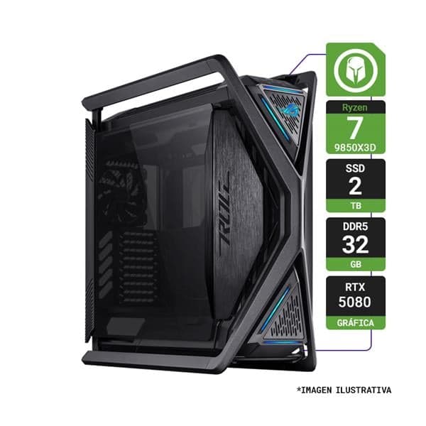 Pc Gamer Ryzen 7 9850x3d 64gb Ram 2tb Nvme Rtx 5080 16gb Water 360mm