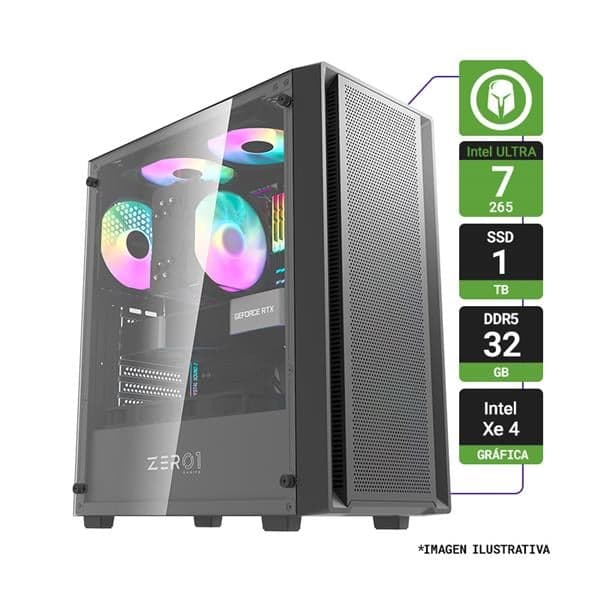 Pc Gamer Intel Ultra 7 265 32gb Ram Ssd 1tb Wifi