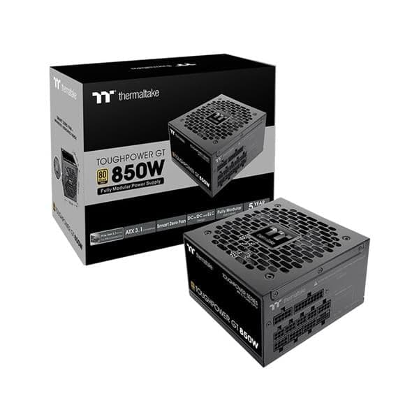 Fuente 850w Thermaltake Toughpower Gt 80 Plus Gold Modular Pcie 5.1
