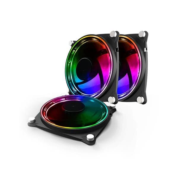 Kit Fan Cooler X3 Gamemax 120mm Rb300 Argb