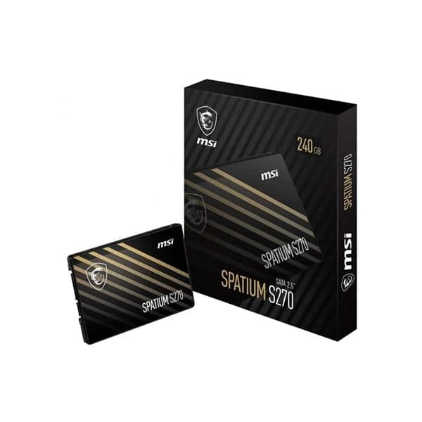 Disco Solido Ssd 240gb Msi Spatium S270 Sata