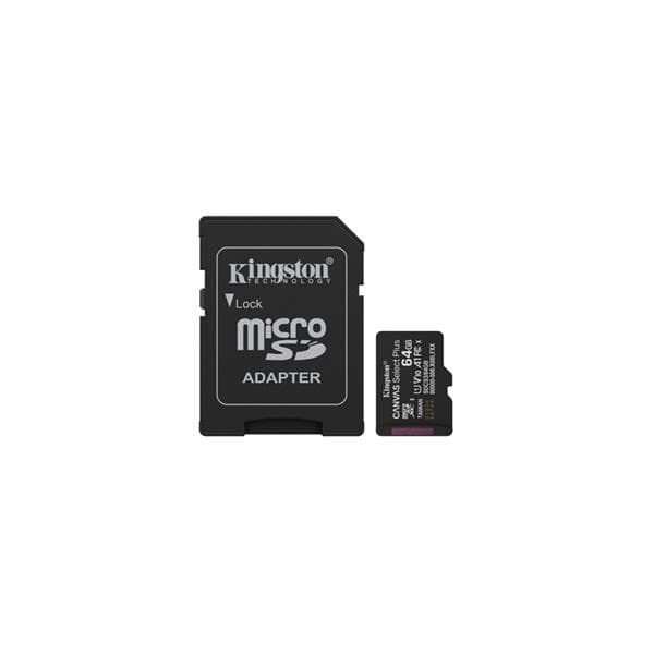 Memoria Micro Sd 64gb Kingston Canvas Select Plus G3 Clase 10