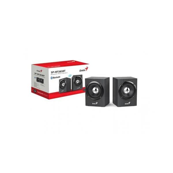 Parlantes Genius Sp-Hf385bt - Madera Black Gray