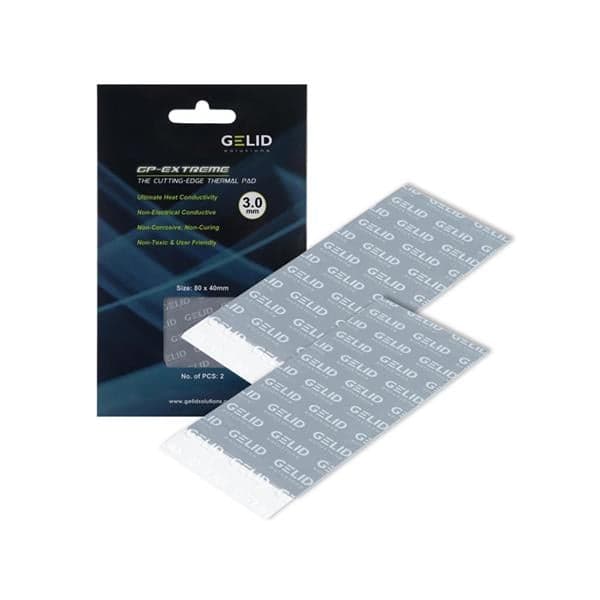 Thermal Pad Gelid Gp Extreme Value Pack Tp-Vp01-E – 80 X 40 X 3.0 Mm (2 Unidades)