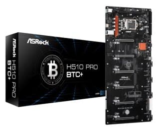Outlet Motherboard Asrock H510 PRO BTC+ Mining S1200 DDR4