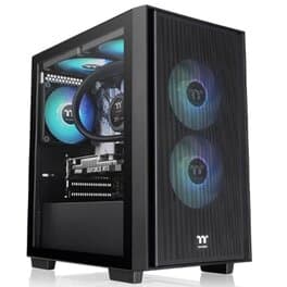 Gabinete Thermaltake Versa H16 TG ARGB Black