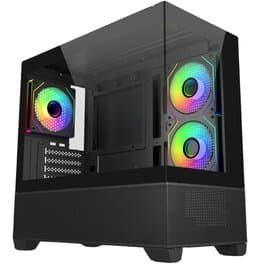Gabinete Cooler Master Elite 490 C/Cooler X3 Argb Pwm Black