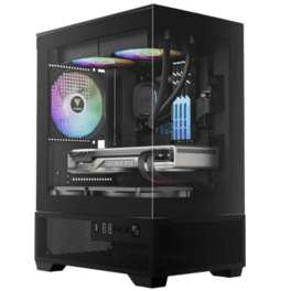 Gabinete Gamdias Aura GC9ME Elite Mini Tower Negro