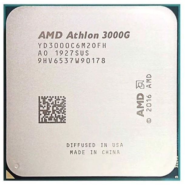 MICRO AMD ATHLON 3000G TRAY C/VIDEO S/COOLER AM4