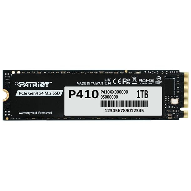 HD SSD 1TB PATRIOT P410 M.2 NVME GEN4 5000MB/S 2280