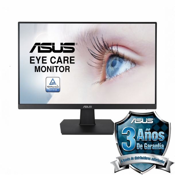 MONITOR 24" ASUS VA24EHF BLACK IPS FHD HDMI 100HZ 1MS