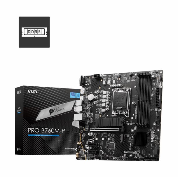 MOTHER MSI PRO B760M-P DDR5 S1700