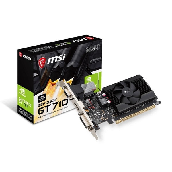 PLACA DE VIDEO GEFORCE GT 710 2GB MSI LP