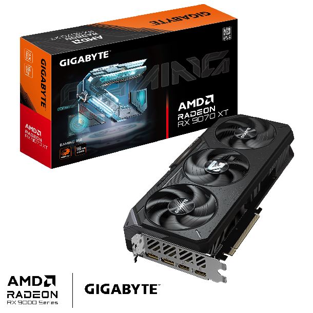 PLACA DE VIDEO RADEON RX 9070 XT 16GB GIGABYTE GAMING