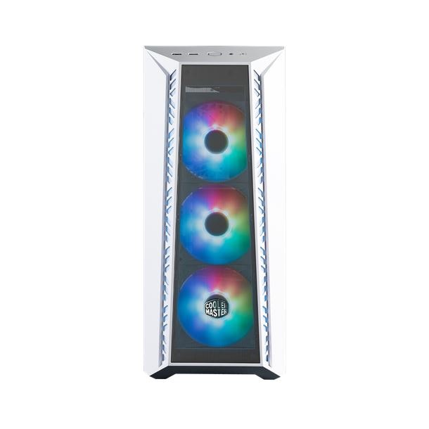 GABINETE COOLERMASTER MASTERBOX MB520 MESH TG WHITE