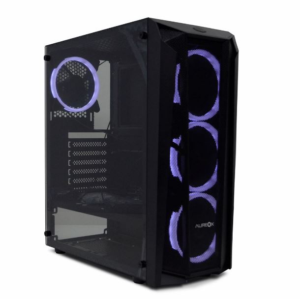 GABINETE GAMER AUREOX PICTOR ARX 370G 4 COOLERS