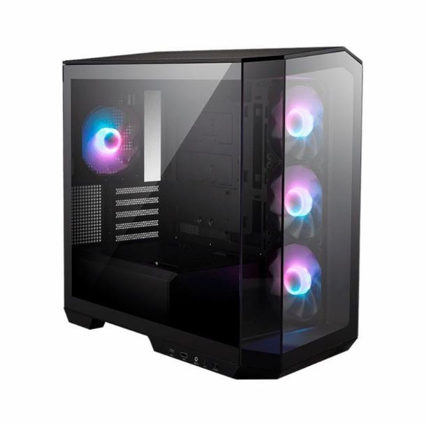 GABINETE MSI MAG PANO M100R PZ FAN ARGB BLACK