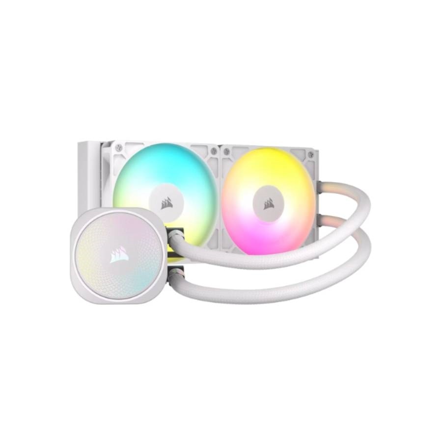 Water Cooling Corsair NAUTILUS 2x CPU Cooler 240mm RS ARGB White