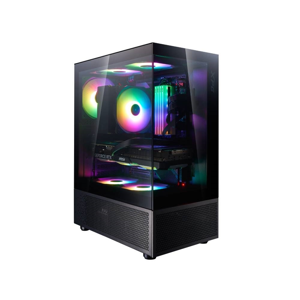 GABINETE GAMER ADATA XPG INVADER X MINI BLACK X5 FAN ARGB