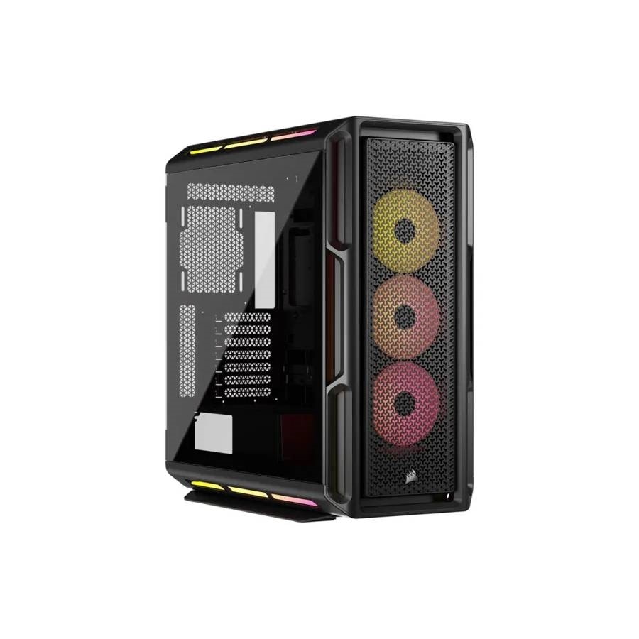 Gabinete Corsair iCUE LINK 5000T LX RGB Mid-Tower Fan x3 Black
