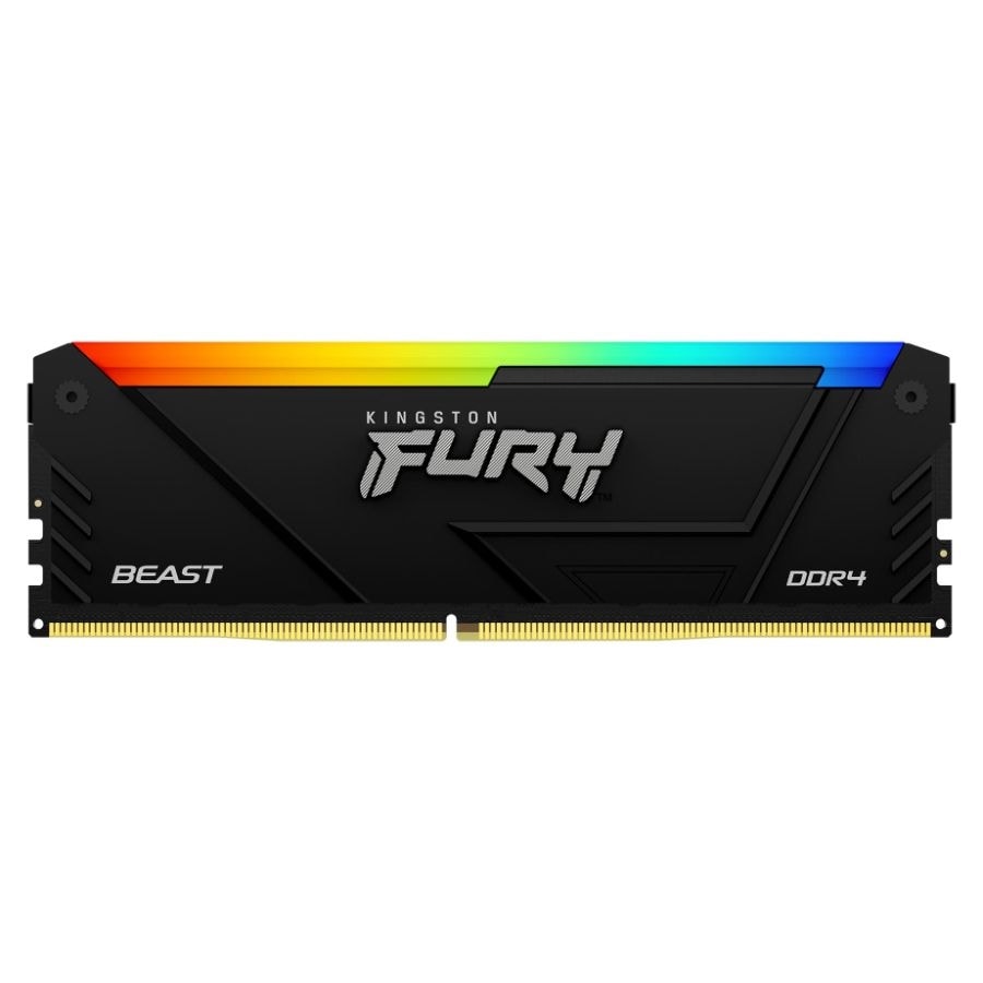 MEMORIA DDR4 KINGSTON 8GB FURY BEAST RGB 3200MHZ