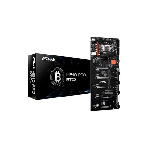 MOTHER ASROCK (LGA1200) H510 PRO BTC+ MINERIA PCI-Ex6