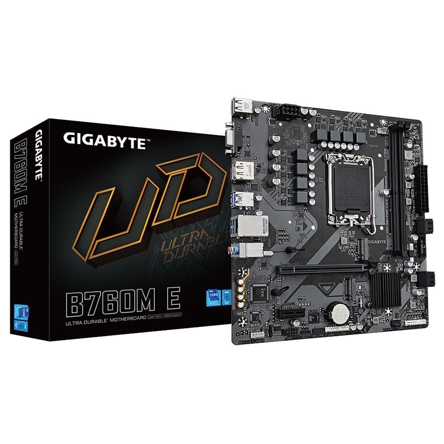 MOTHER GIGABYTE B760M E DDR5 1700 (12va/13va/14va Gen)