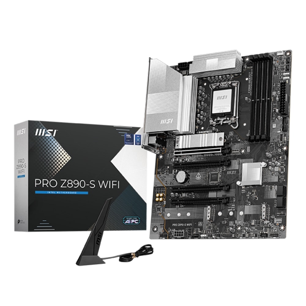 Mother MSI PRO Z890-S WIFI DDR5 1851 (Serie Ultra)