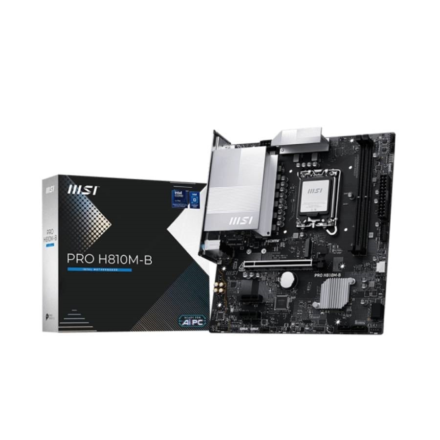 Mother MSI PRO H810M-B DDR5 1851 (Serie Ultra)