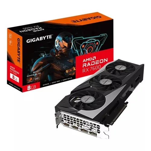 VGA GIGABYTE RADEON RX 7600 GAMING OC 8G