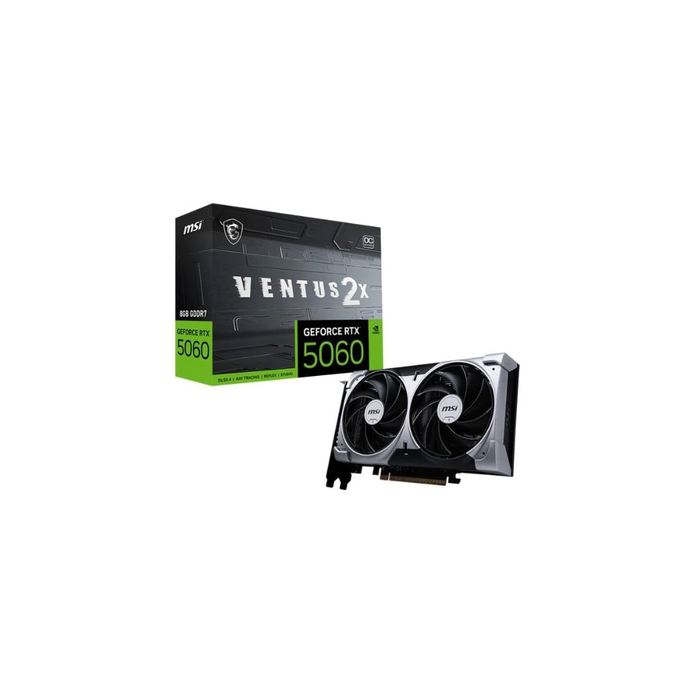 Placa de Video MSI GeForce RTX 5060 VENTUS 2X OC 8G