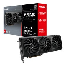 Tarjeta De Video Amd Asus Prime Oc Edition Radeon Rx 90 Series Rx 9060 Xt Prime-rx9060xt-o8g Triple Fan 8 Gb Gddr6